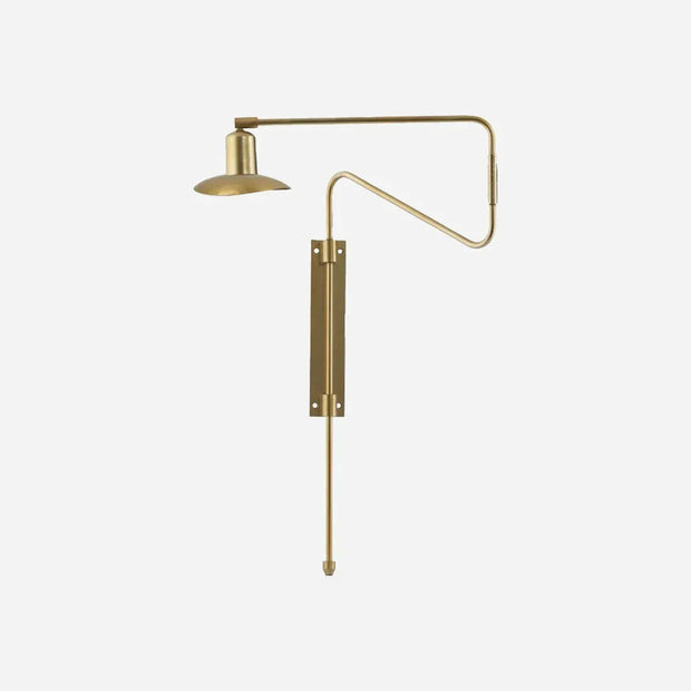 Væglampe - Swing - Messing - House Doctor