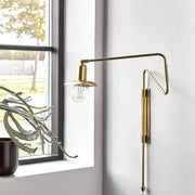 Væglampe - Swing - Messing - House Doctor