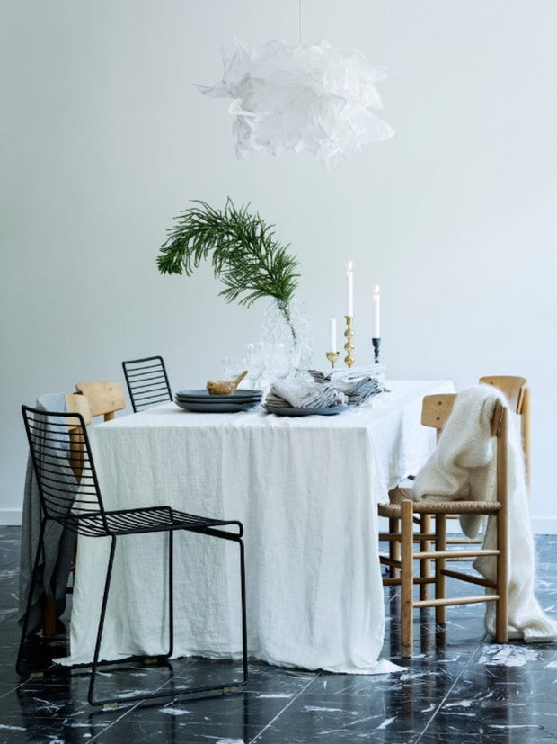 Borddug - 145x250cm - Off White - Lovely Linen