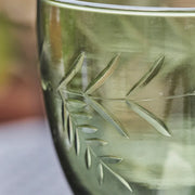 White Wine Glass - HDVintage - Green - House Doctor
