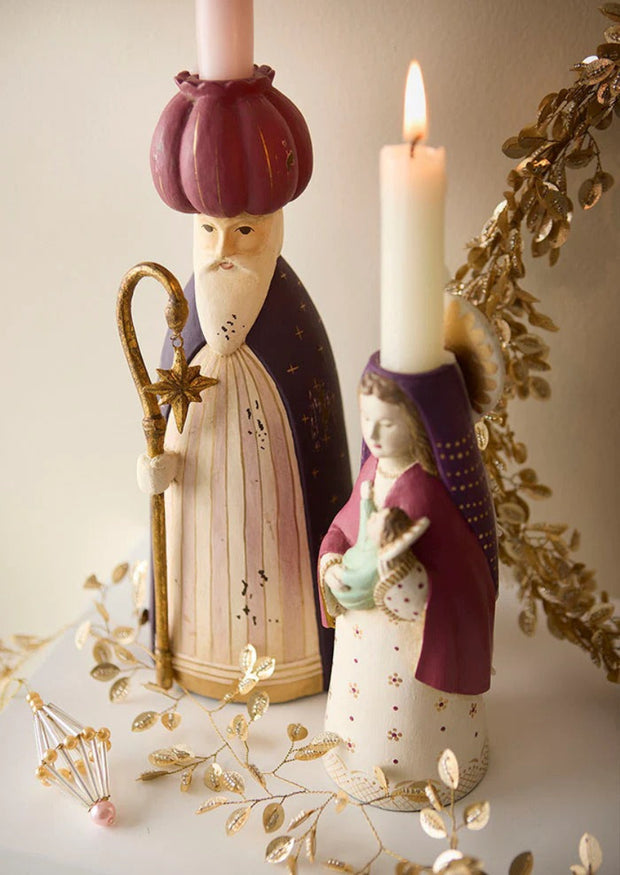 Candle Holder Mary - Ruby - Bungalow