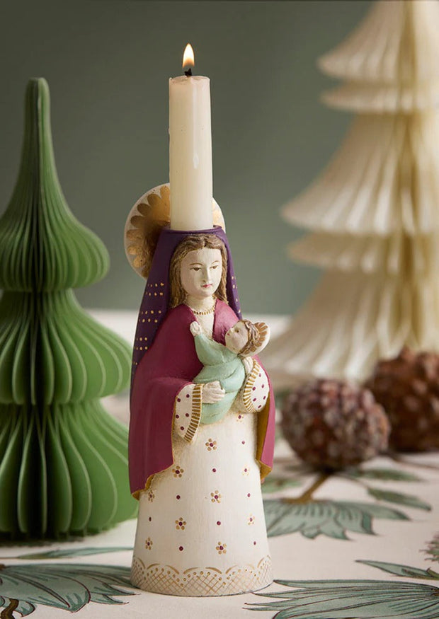 Candle Holder Mary - Ruby - Bungalow