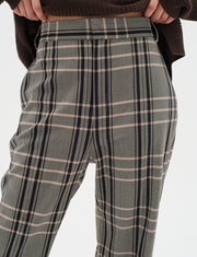 Whitni IW Naxa Pant - Bukser - Yarn Dyed Check - InWear