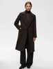 ThoraIW Lapel Coat R - Chocolate Brown - InWear