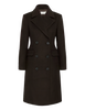 ThoraIW Lapel Coat R - Chocolate Brown - InWear