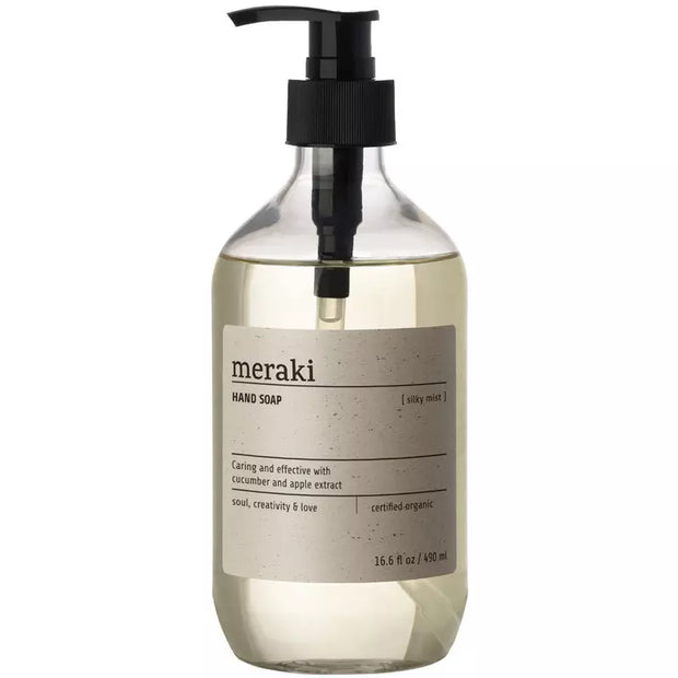 Hand Soap - Silky Mist - Økologisk - 490ml - Meraki