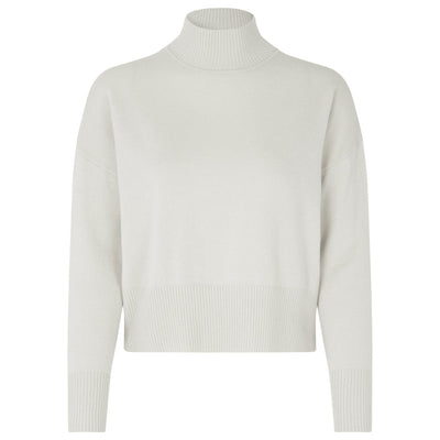 Wool & Cashmere Pullover - Ivory - Rosemunde