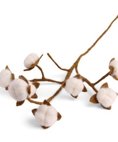 Cotton Branch - Deko Blomst - 60cm - Én Gry & Sif
