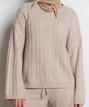 Rebecca - Cashmere Sweater - Sand - O´TAY